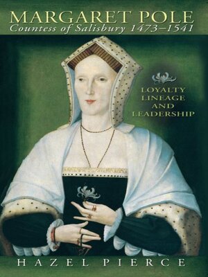cover image of Margaret Pole, Countess of Salisbury 1473-1541